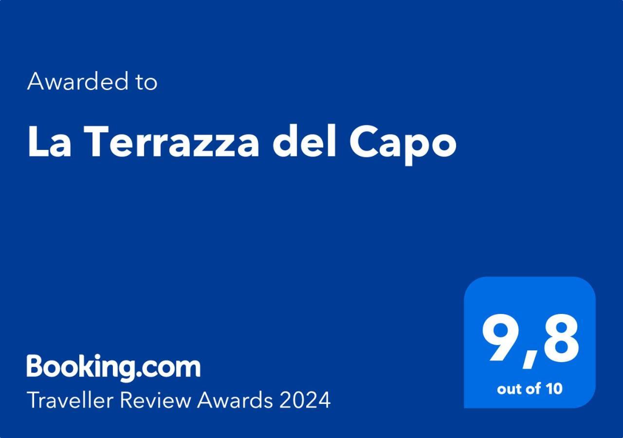 Ferienwohnung La Terrazza Del Capo San Vito Lo Capo Exterior foto
