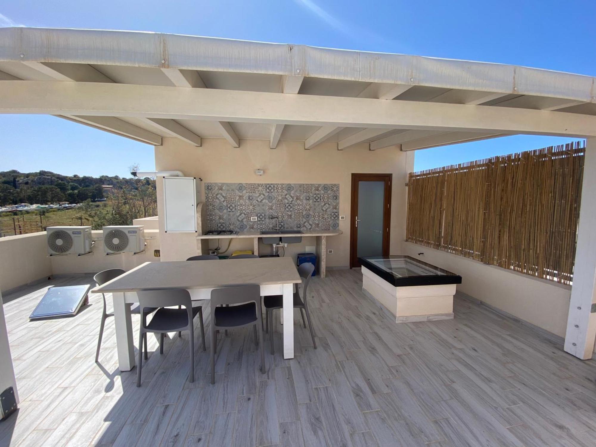 Ferienwohnung La Terrazza Del Capo San Vito Lo Capo Exterior foto