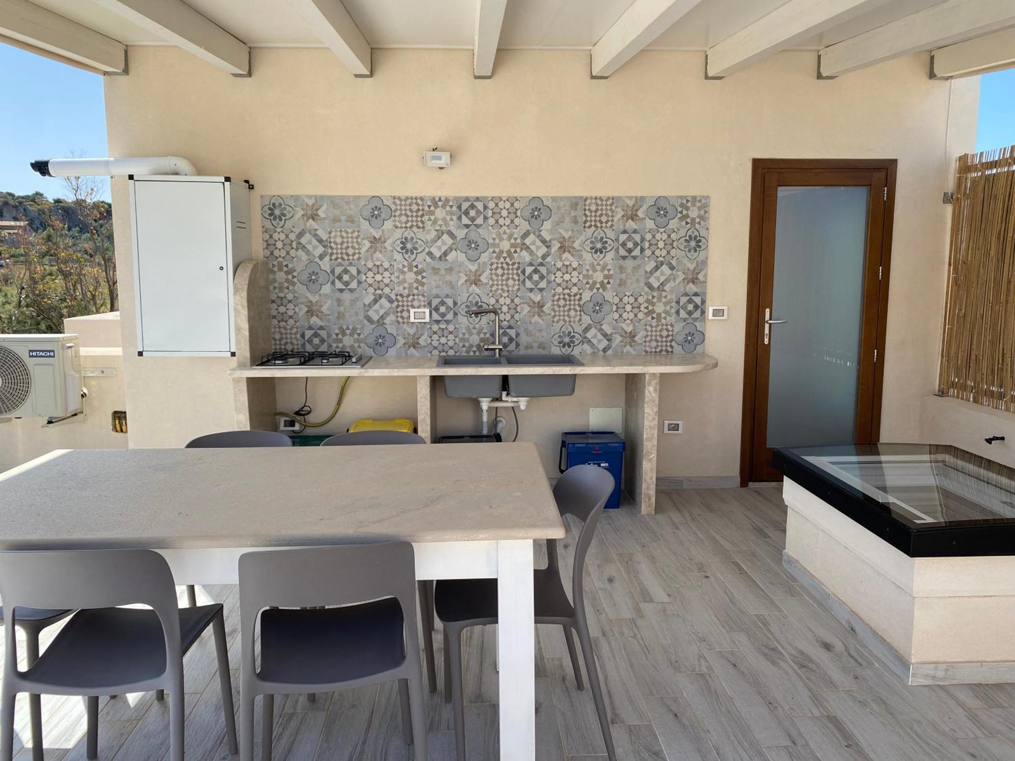 Ferienwohnung La Terrazza Del Capo San Vito Lo Capo Exterior foto